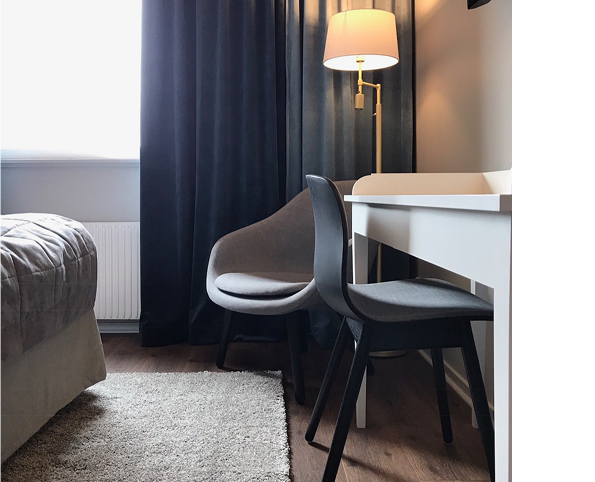Hedda interiör inreder hotellrum på quality hotel galaxen i ...